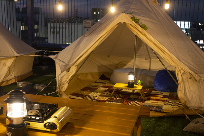 グランピングテント写真